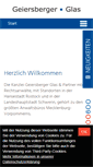 Mobile Screenshot of geiersberger.de